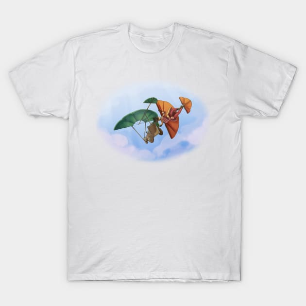 Teoaang // Gliding T-Shirt by OverlordNeon
